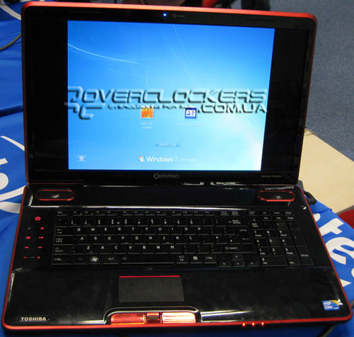 ноутбук Toshiba Qosmio X500 ноутбук Toshiba Qosmio X500