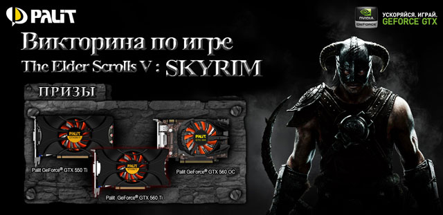 Викторина Palit по Skyrim