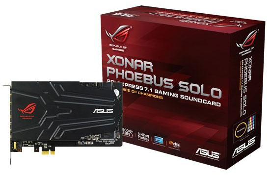 Звуковая карта Asus ROG Xonar Phoebus Solo