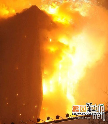 Пожар на заводе SK Hynix в Китае