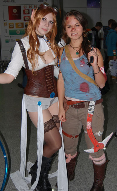 Косплей на выставке ИгроМир 2013