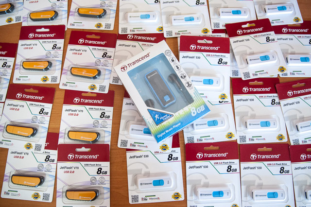 Призы от Transcend