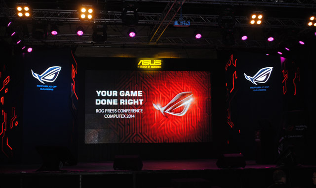 Презентация продукции Asus Republic of Gamers на Computex 2014 Презентация продукции Asus Republic of Gamers на Computex 2014