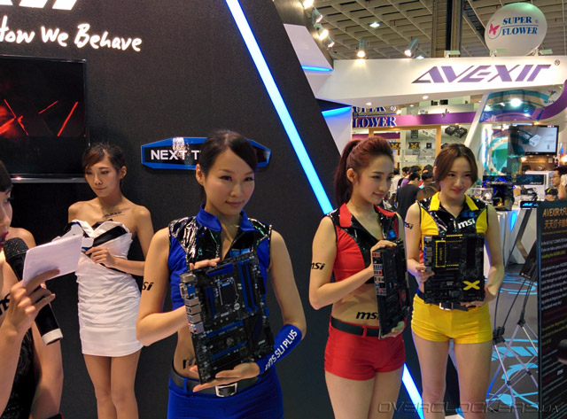 Красивые девушки Computex 2014