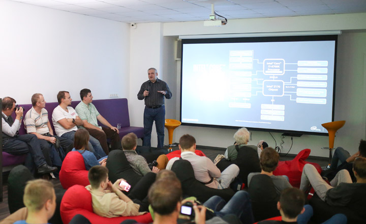 Intel Skylake, мероприятие в Киеве