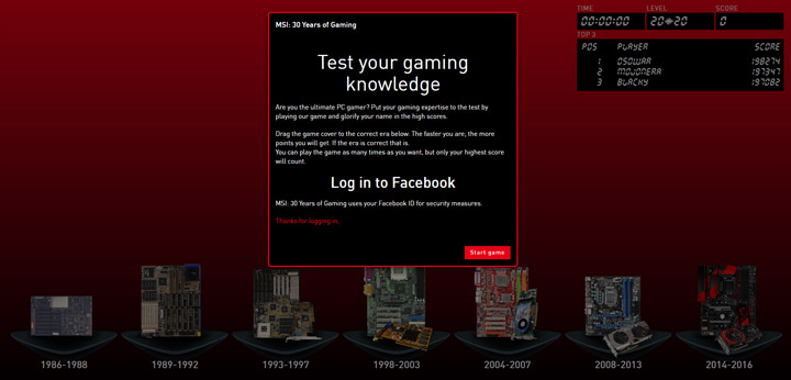 30 Years of Gaming with MSI