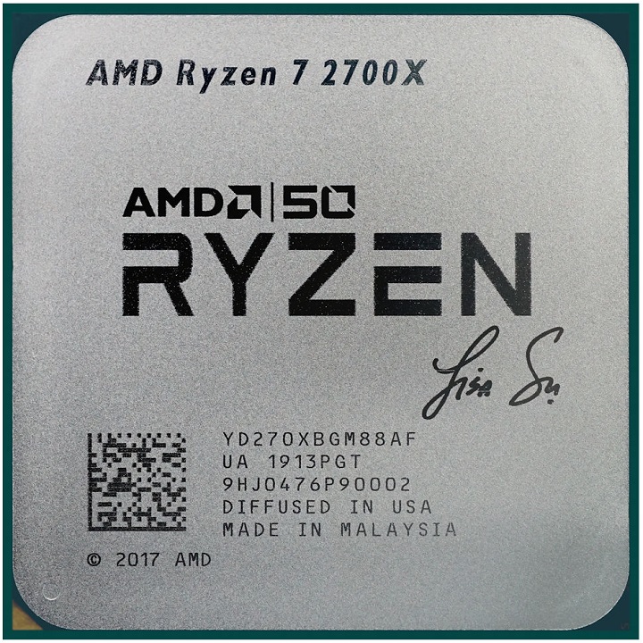 AMD Ryzen 7 2700X Gold Edition