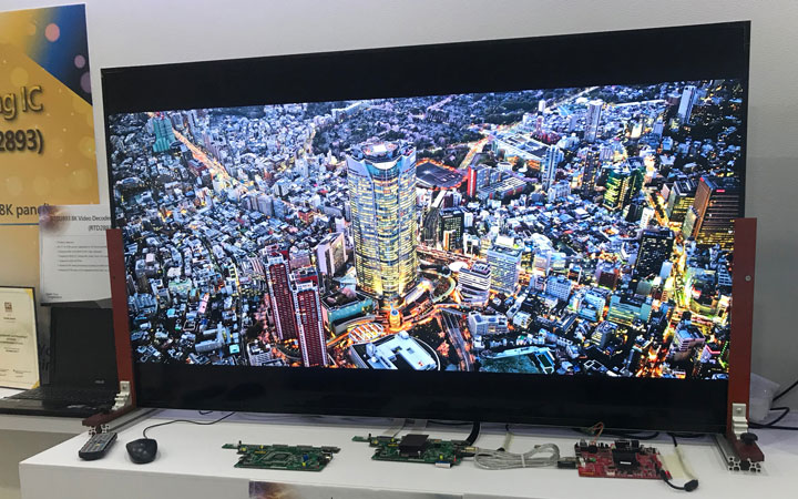 8K TV 7680*4320 точек
