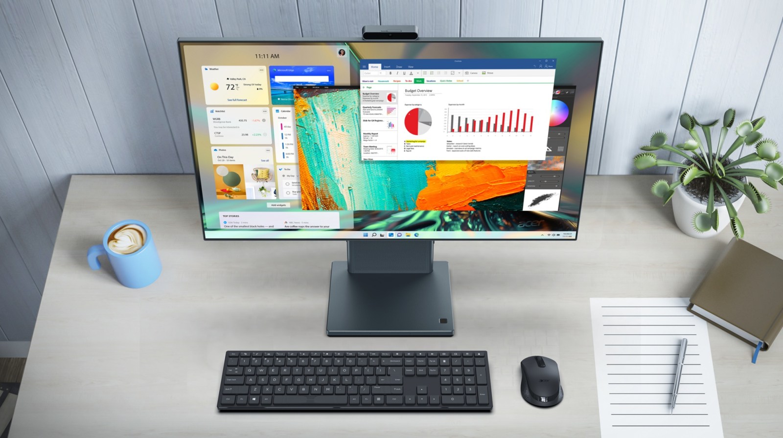 Флагманские моноблоки Acer Aspire S27 доступны в Украине