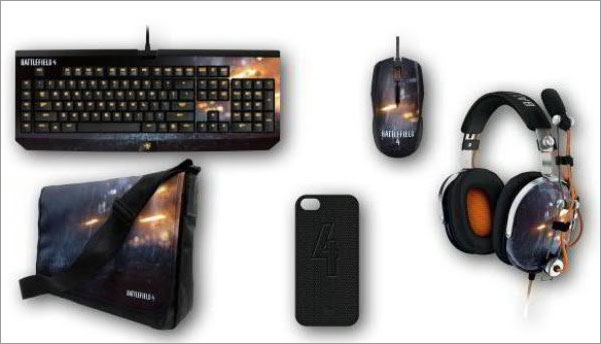 аксессуары Razer для Battlefield 4