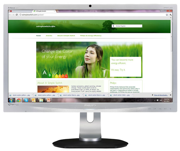 Монитор Philips 241P4QRYES