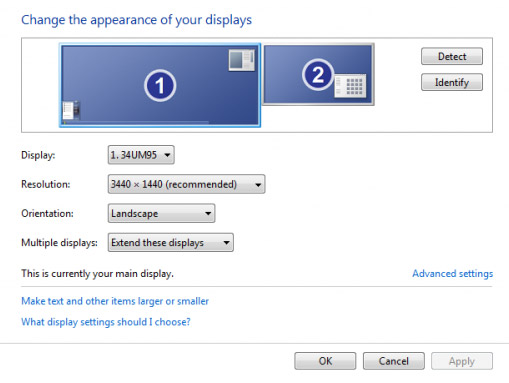 Монитор LG 34UM95