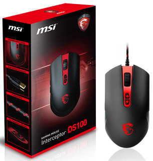 Игровая мышь MSI Interceptor DS100 Игровая мышь MSI Interceptor DS100