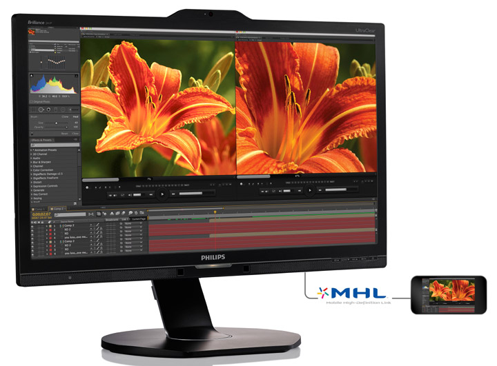 Монитор Philips 241P6VPJKEB Монитор Philips 241P6VPJKEB