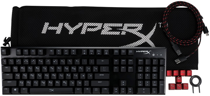 Клавиатуры HyperX Alloy FPS на переключателях Cherry MX Red и Brown доступны в Украине