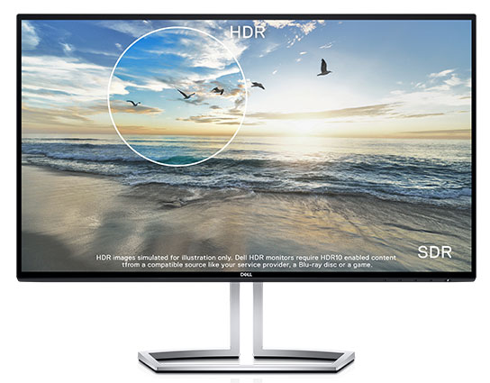 Мониторы Dell с поддержкой "Dell HDR"