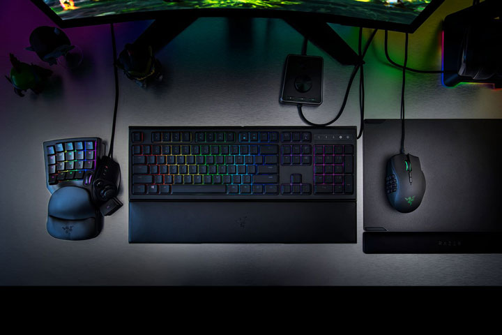 мышь Razer Naga Trinity и кейпад Tartarus V2
