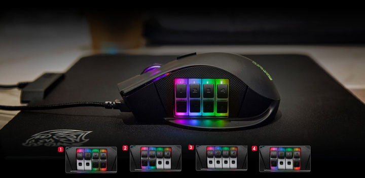 игровая мышка Tt eSPORTS NEMESIS SWITCH Optical RGB