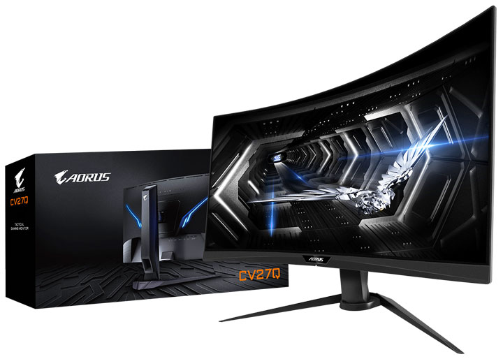 Gigabyte выпускает монитор Aorus CV27Q