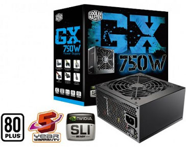 блок питания Cooler Master GX 750W блок питания Cooler Master GX 750W