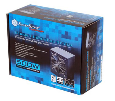 Блоки питания SilverStone Strider Essential 400W/500W Блоки питания SilverStone Strider Essential 400W/500W
