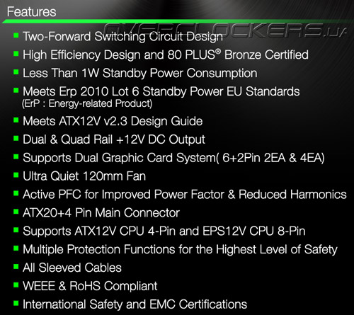 Блок питания Zalman GT Series Блок питания Zalman GT Series