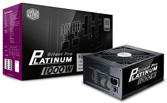 Блок питания Cooler Master Silent Pro Platinum 1000W