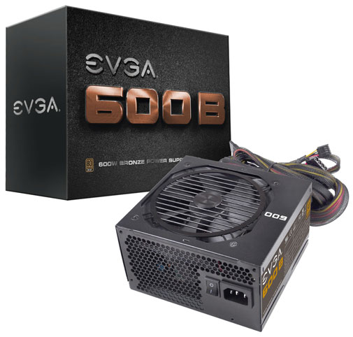 блок питания EVGA 600B