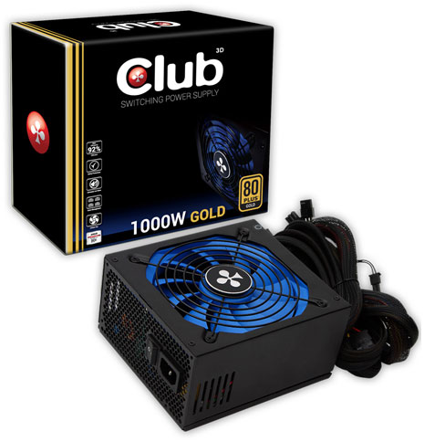 Блок питания Club 3D 1000W