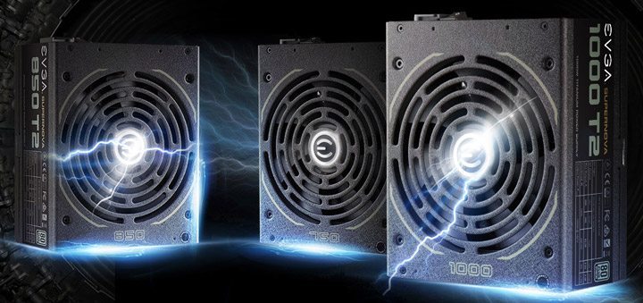 Блок питания EVGA SuperNova T2