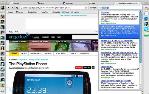 Интернет-браузер RockMelt Интернет-браузер RockMelt