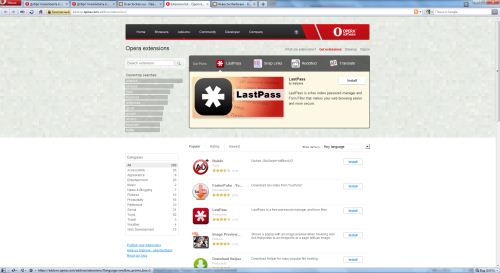 Интернет-браузер Opera 11