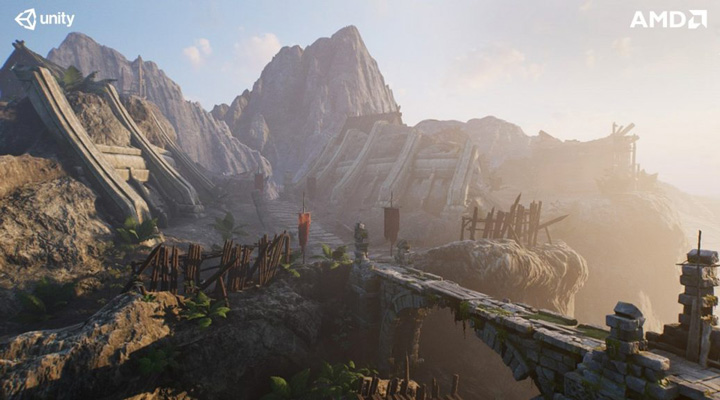 AMD Radeon Rays добавили в Unity