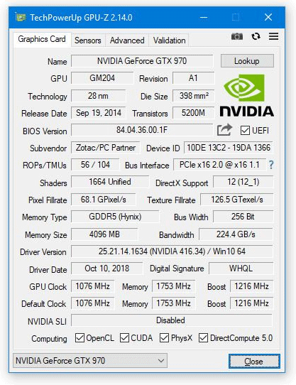 GPU-Z 2.14.0