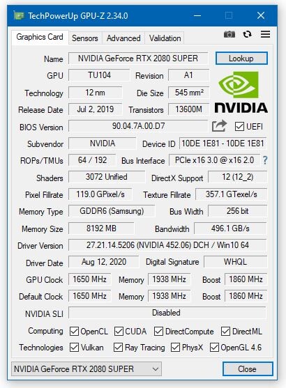 GPU-Z v2.34.0