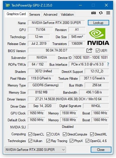 GPU-Z v2.35.0