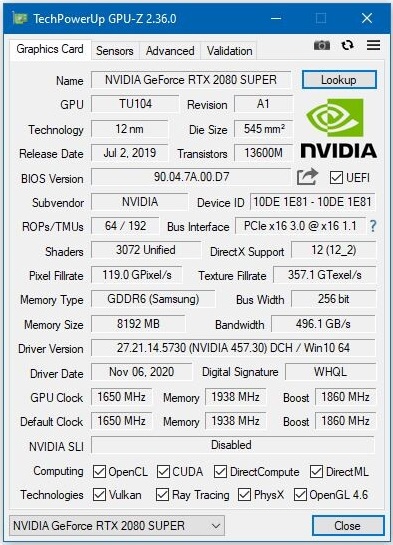 GPU-Z v2.36.0