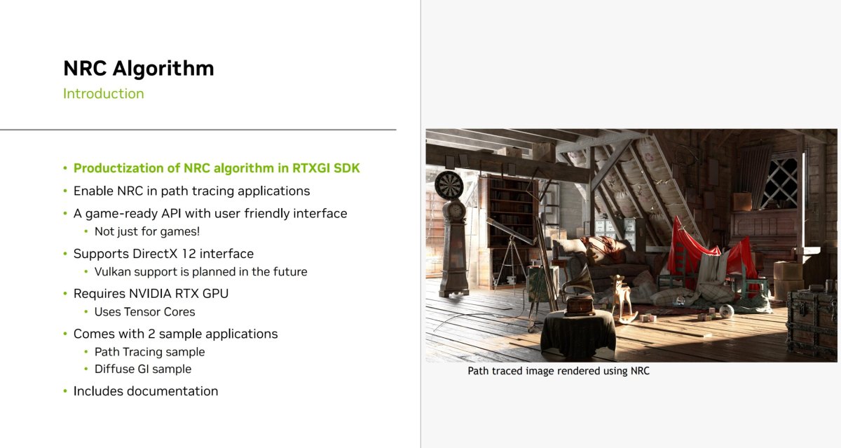 Nvidia представила Neural Radiance Cache для ускорения трассировки пути