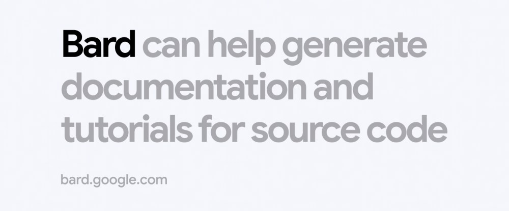 Чат-бот Google Bard AI поможет писать программный код
