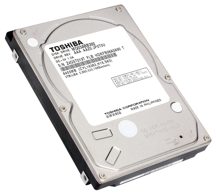 HDD Toshiba MQ03ABB300 HDD Toshiba MQ03ABB300