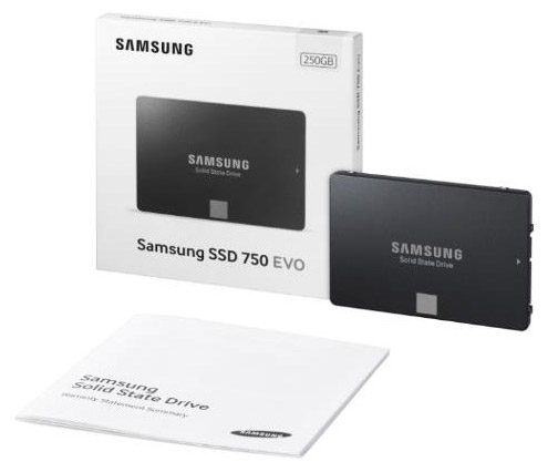 SSD Samsung 750 Evo