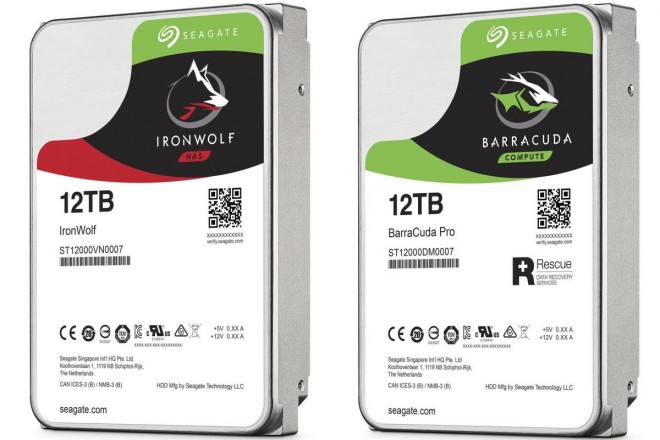 12-терабайтные жёсткие диски Seagate
