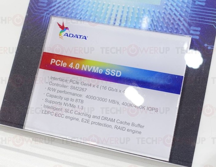 Adata PCI-E 4.0 SSD