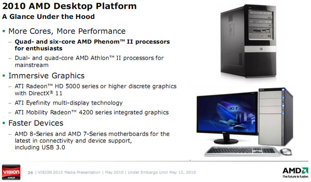2010 AMD Desktop Platform
