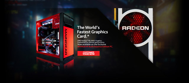 Maingear Rush Vesuvius Edition