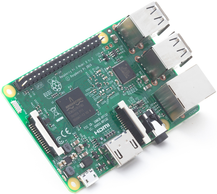 Микрокомпьютер Raspberry Pi 3