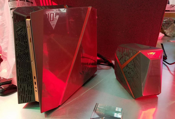 Компактный ПК Asus ROG G31 Edition 10 с GeForce GTX 1080 SLI