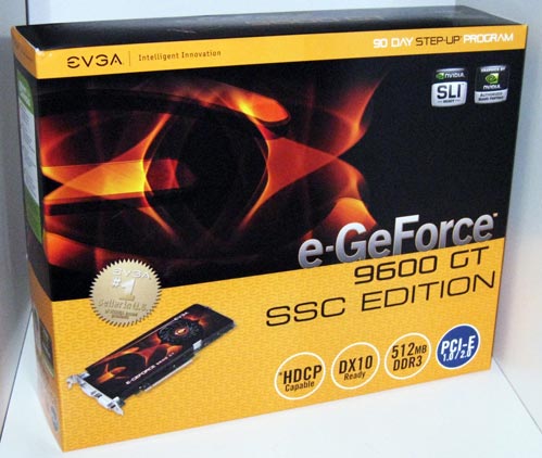 eVGA GeForce 9600 GT SSC (упаковка) 