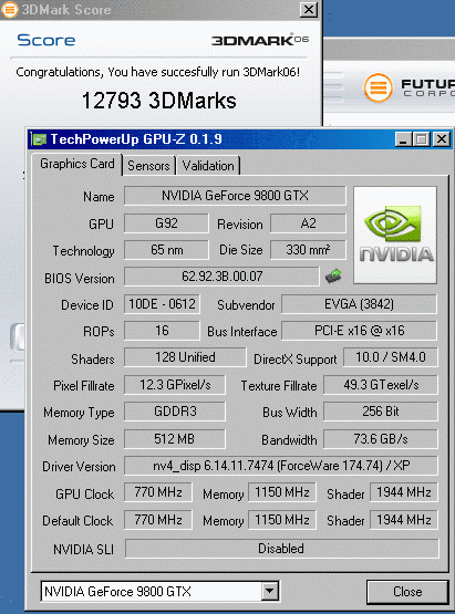 Характеристики EVGA GeForce 980 GTX SSC Edition