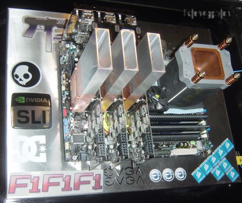NVIDIA GeForce GTX 280 в Triple SLI